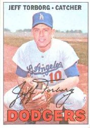 1967 Topps Baseball Cards      398     Jeff Torborg